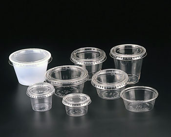 Clear Biodegradable Souffle Cups
