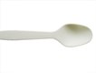 Biodegradable plastic spoon